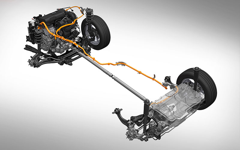 2022 Honda CR-V Hybrid Powertrain - hondanews.com
