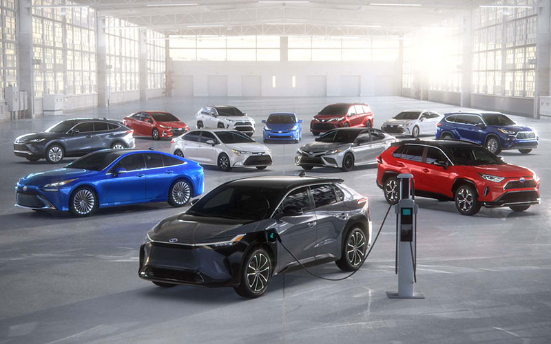 Toyota electrified lineup - pressroom.toyota.com