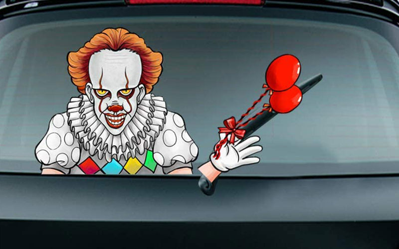 Pennywise window decal - amazon.com Pennywise window decal - amazon.com