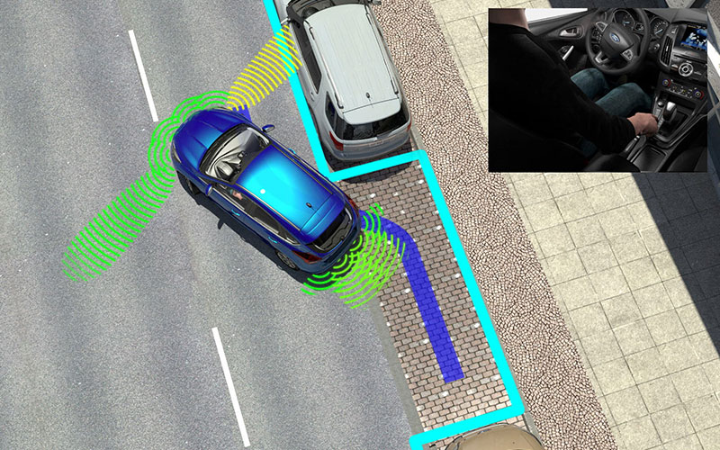 Ford Enhanced Park Assist feature - media.ford.com