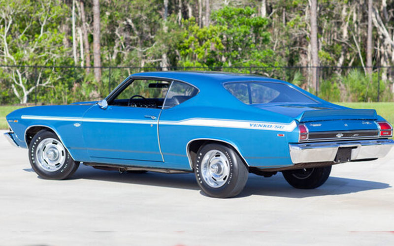 1969 Yenko Chevy Chevelle - americanmusclecarmuseum.com
