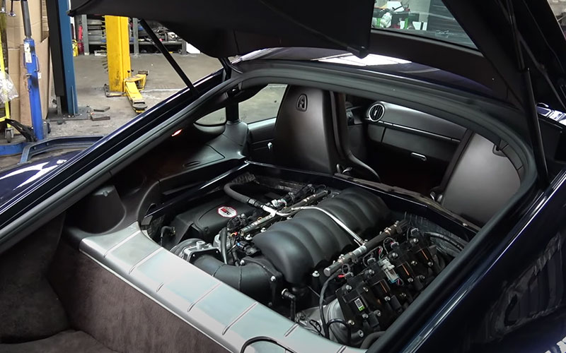 Porsche Cayman with an LS3 - Driftworks on youtube.com