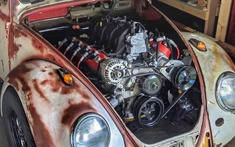 LS Swapped Volkswagen Beetle - @ProConverters on twitter.com