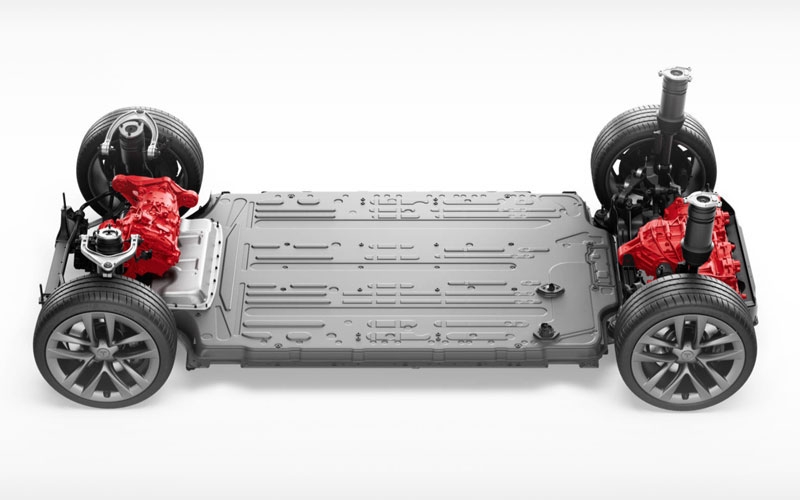 2022 Tesla Model S powertrain - tesla.com