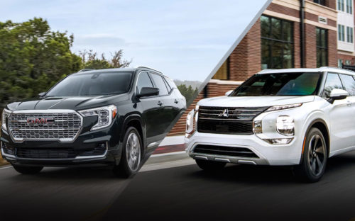 2022 GMC Terrain vs Mitsubishi Outlander