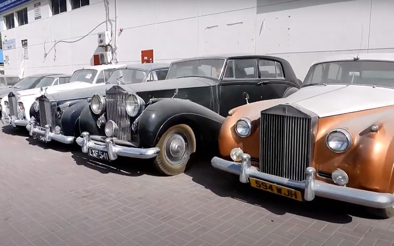 Abandoned classic Rolls Royces - morio vlogs on youtube.com