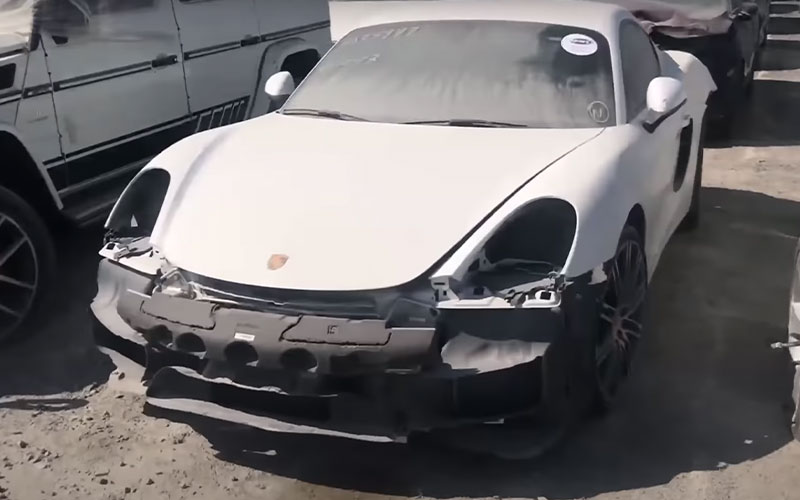 Abandoned Porsche - morio vlogs on youtube.com