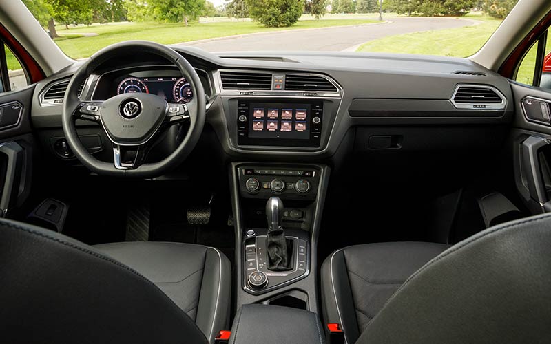 2018 Volkswagen Tiguan interior - vw.com