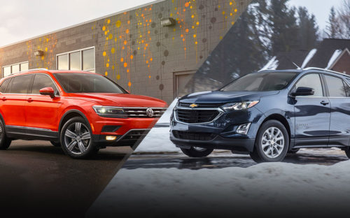Under $20,000: VW Tiguan vs Chevy Equinox