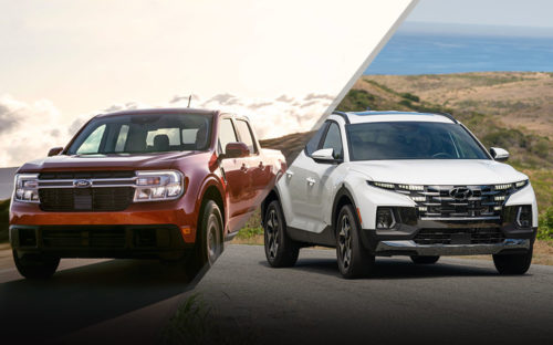 Head-to-Head: 2022 Ford Maverick vs Hyundai Santa Cruz