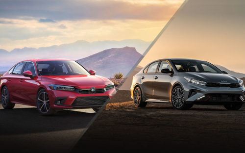 2022 Honda Civic vs Kia Forte