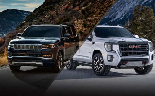 Head-to-Head: 2022 Jeep Grand Wagoneer vs GMC Yukon XL
