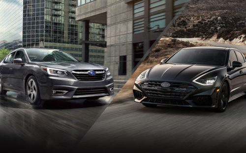 2022 Subaru Legacy vs Hyundai Sonata