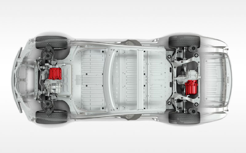 Tesla Model S AWD Powertrain - tesla.com