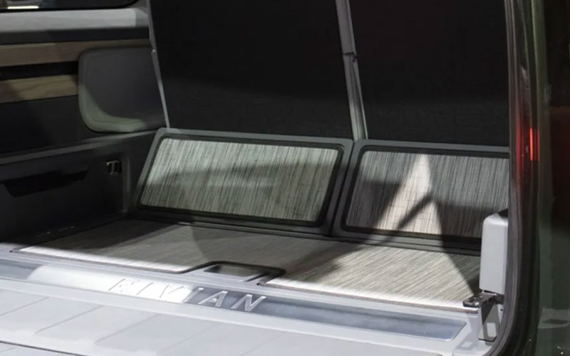 RIvian Chilewich floor mats - chilewich.com