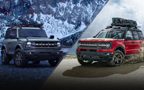 Head-To-Head: 2021 Ford Bronco vs Ford Bronco Sport