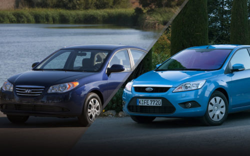 Under $5,000: Hyundai Elantra vs Ford Focus