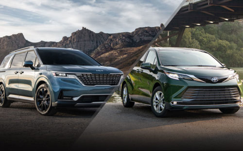 Head-To-Head: 2022 Kia Carnival vs Toyota Sienna 
