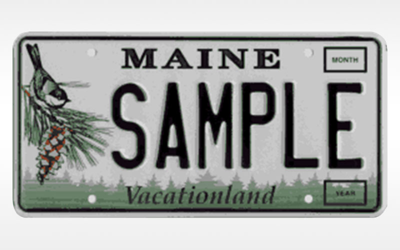 Maine Plate - maine.gov