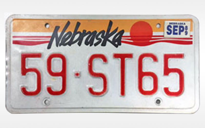 Nebraska Plate - dmv.nebraska.gov