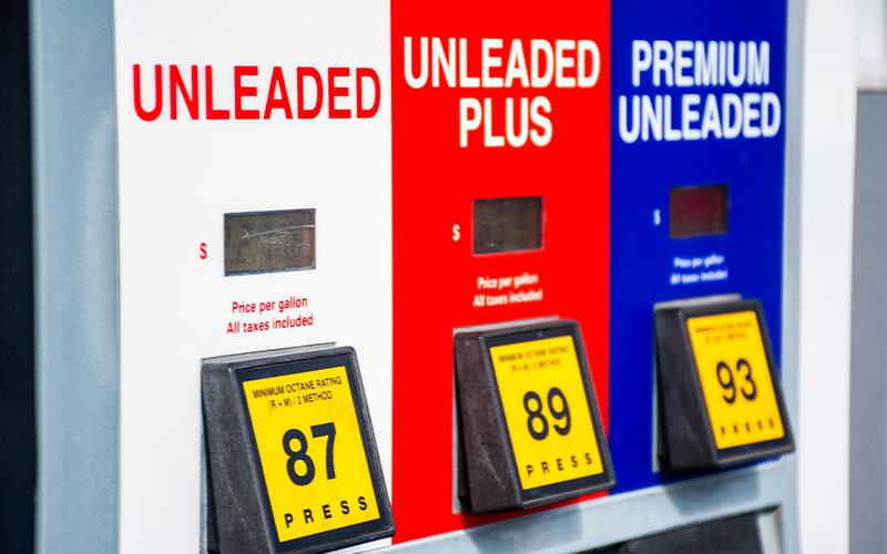 Gas pump choices