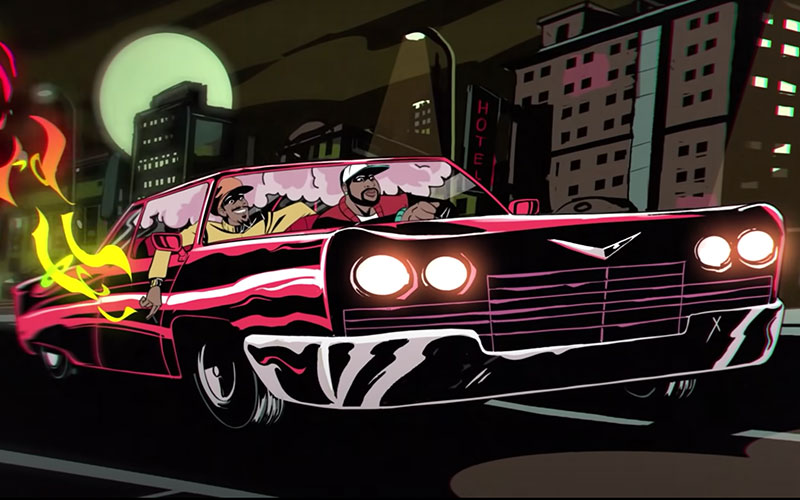 "Two Dope Boyz (In a Cadillac)" - Outkast on youtube.com
