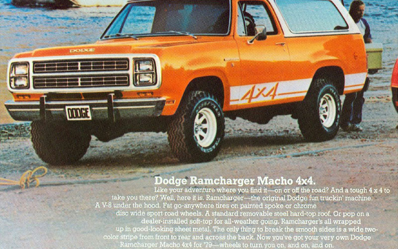 1979 Dodge Ramcharger ad - ramchargercentral.com