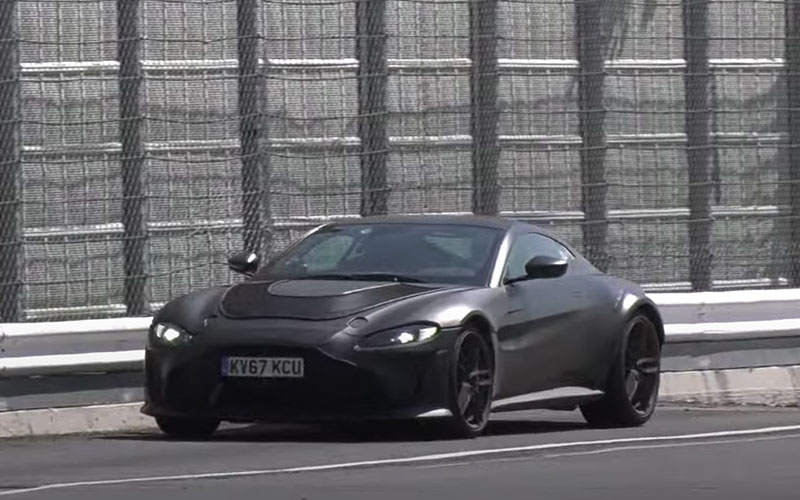 2023 Aston Martin V12 Vantage - CarSpyMedia on youtube.com