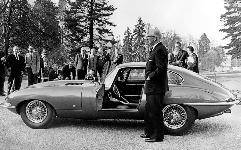 1961 Jaguar E-Type - media.jaguar.com