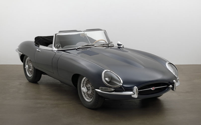 1963 Jaguar E-Type at MoMa - moma.org