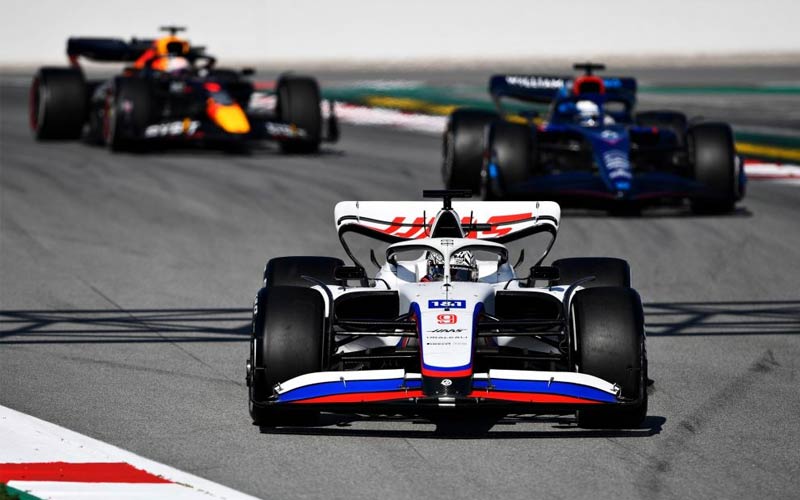 F1 cars during preseason - formula1.com F1 cars during preseason - formula1.com