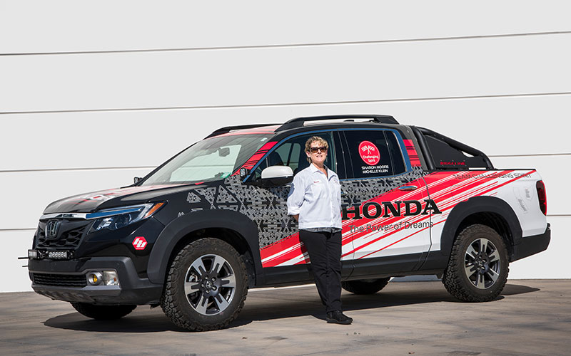 2019 Rebelle Rally Honda Ridgeline - hondanews.com