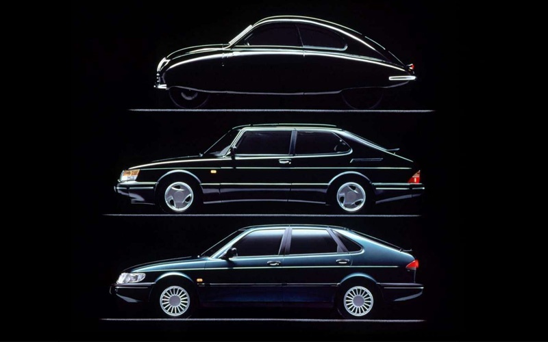 Saab 900 generations - netcarshow.com