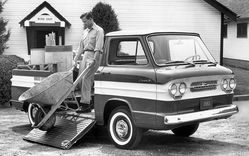 1961 Chevrolet Corvair rampside - media.chevrolet.com