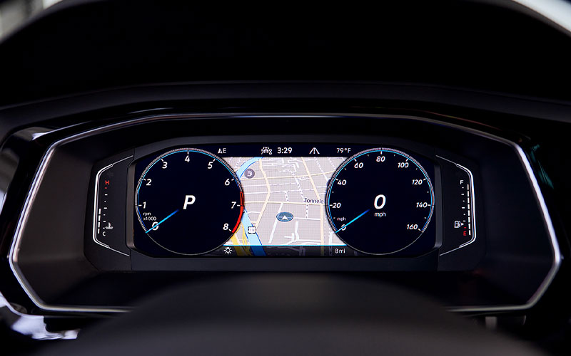 2022 Volkswagen Jetta digital cluster - vw.com