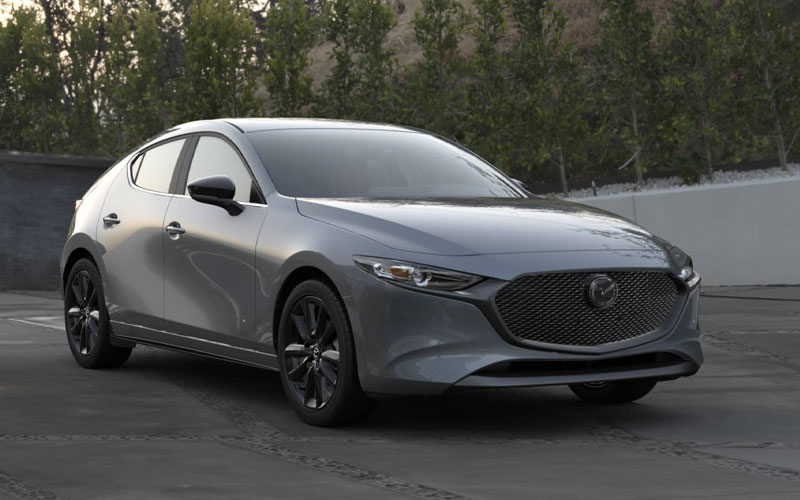 2022 Mazda3 Carbon Edition hatchback - mazdausa.com