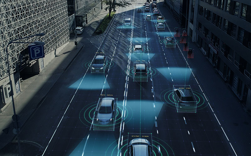 Autonomous driving vehicles concept