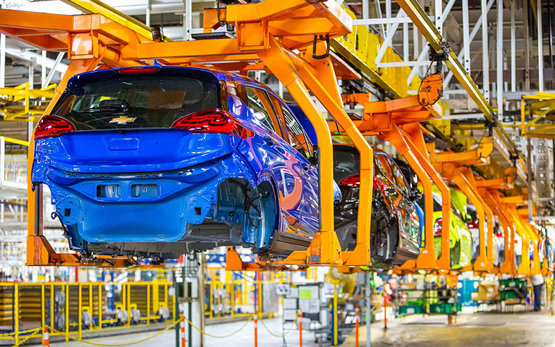 Chevy Bolt and Sonic assembly line Chevy Bolt and Sonic assembly line