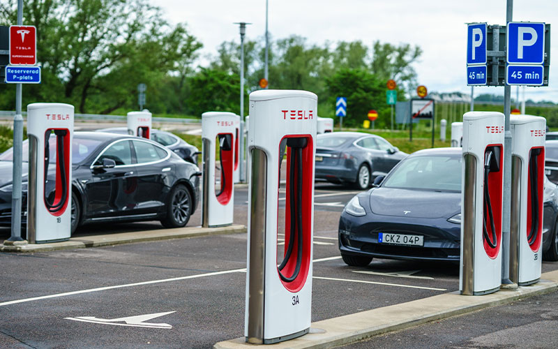 Tesla charging network Tesla charging network