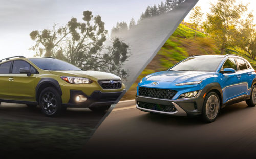 Head-to-Head: Subaru Crosstrek vs Hyundai Kona