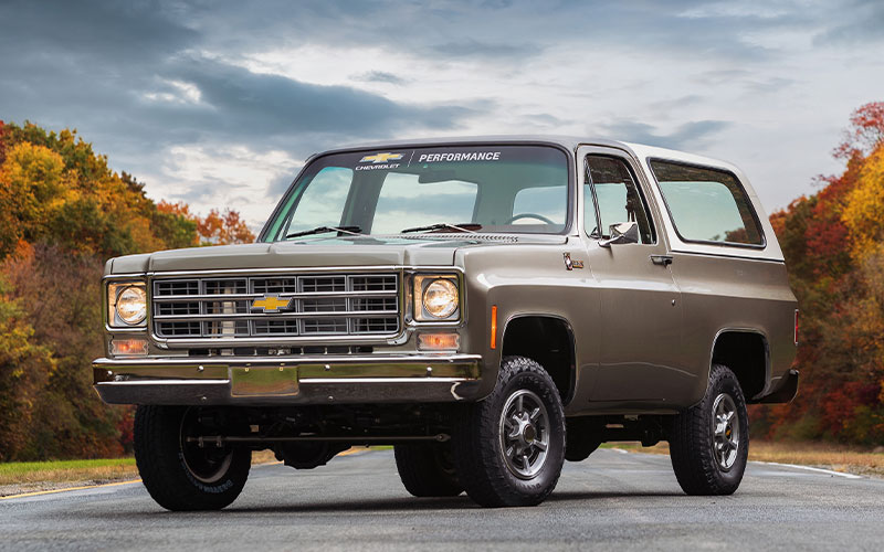 Electric converted 1977 Chevrolet K5 Blazer - media.chevrolet.com