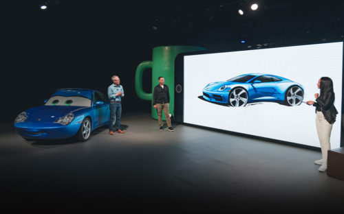 Porsche and Pixar Design Sally Carrera Road Car