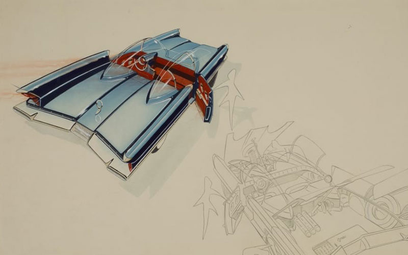 Lincoln Futura Rendering by William M. Schmidt - thehenryford.org