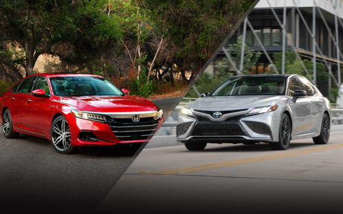 Toyota Camry Hybrid vs Honda Accord Hybrid