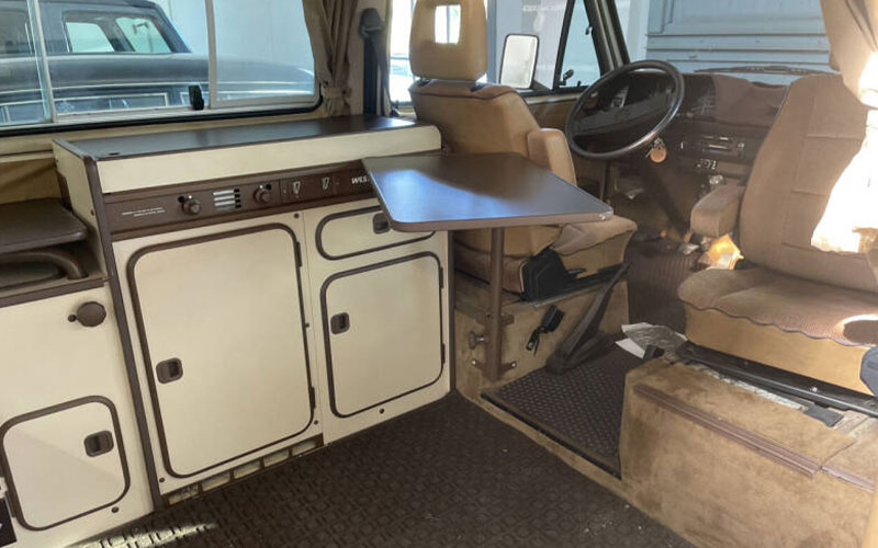 1985 Volkswagen Vanagon kitchen - carsforsale.com