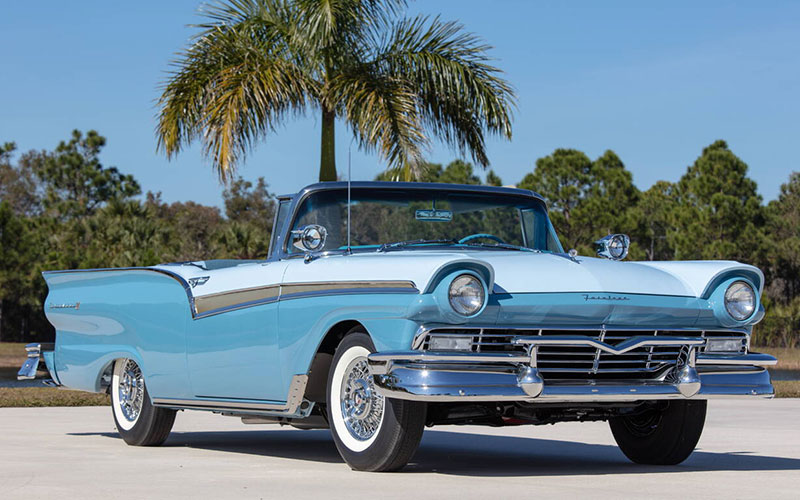 1957 Ford Fairlane 500 Skyliner - americanmusclecarmuseum.com 1957 Ford Fairlane 500 Skyliner - americanmusclecarmuseum.com