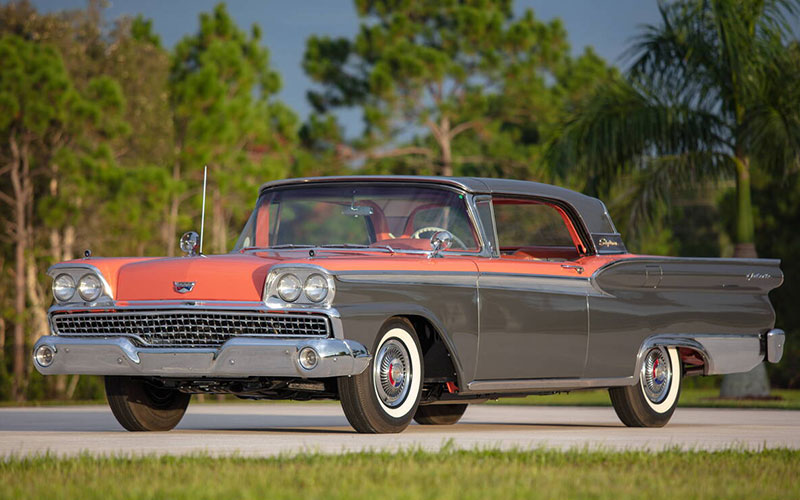 1959 Ford Fairlane 500 Galaxie Skyliner - americanmusclecarmuseum.com 1959 Ford Fairlane 500 Galaxie Skyliner - americanmusclecarmuseum.com