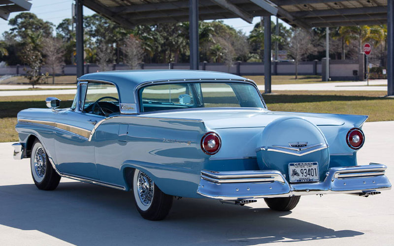 1957 Ford Fairlane 500 Skyliner - americanmusclecarmuseum.com 1957 Ford Fairlane 500 Skyliner - americanmusclecarmuseum.com