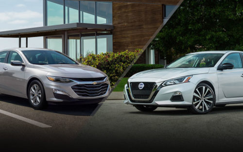 Head-To-Head Nissan Altima vs Chevy Malibu