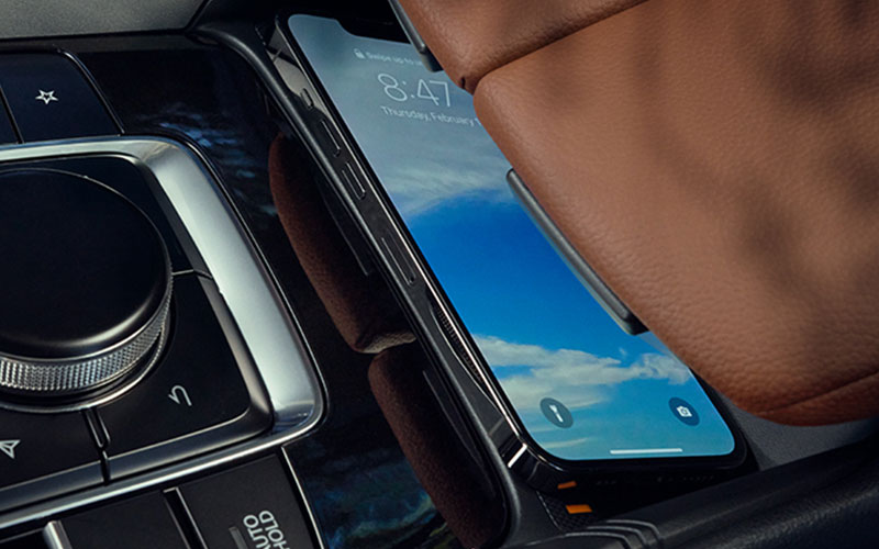 2023 Mazda CX-50 wireless charging pad - mazdausa.com